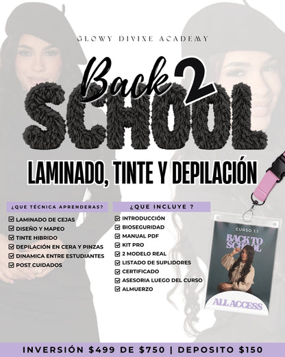 Back to School: Laminado, Tinte y Depilación