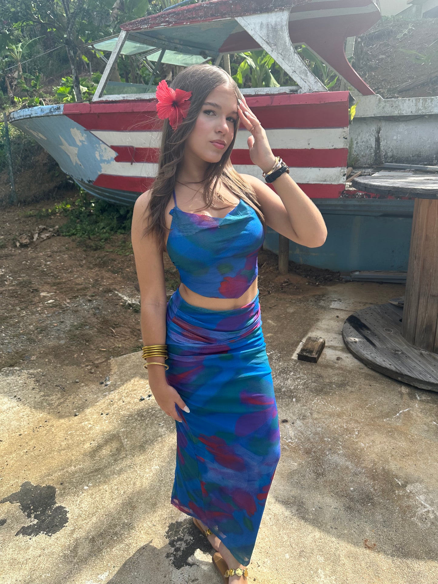 SET  Top y Skirt 🇵🇷