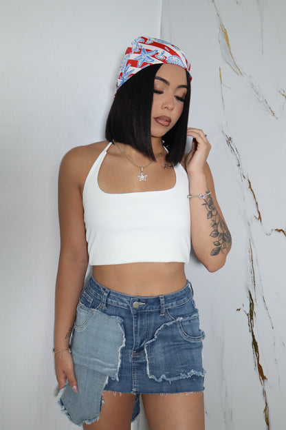 Mini skirt Denim Flow