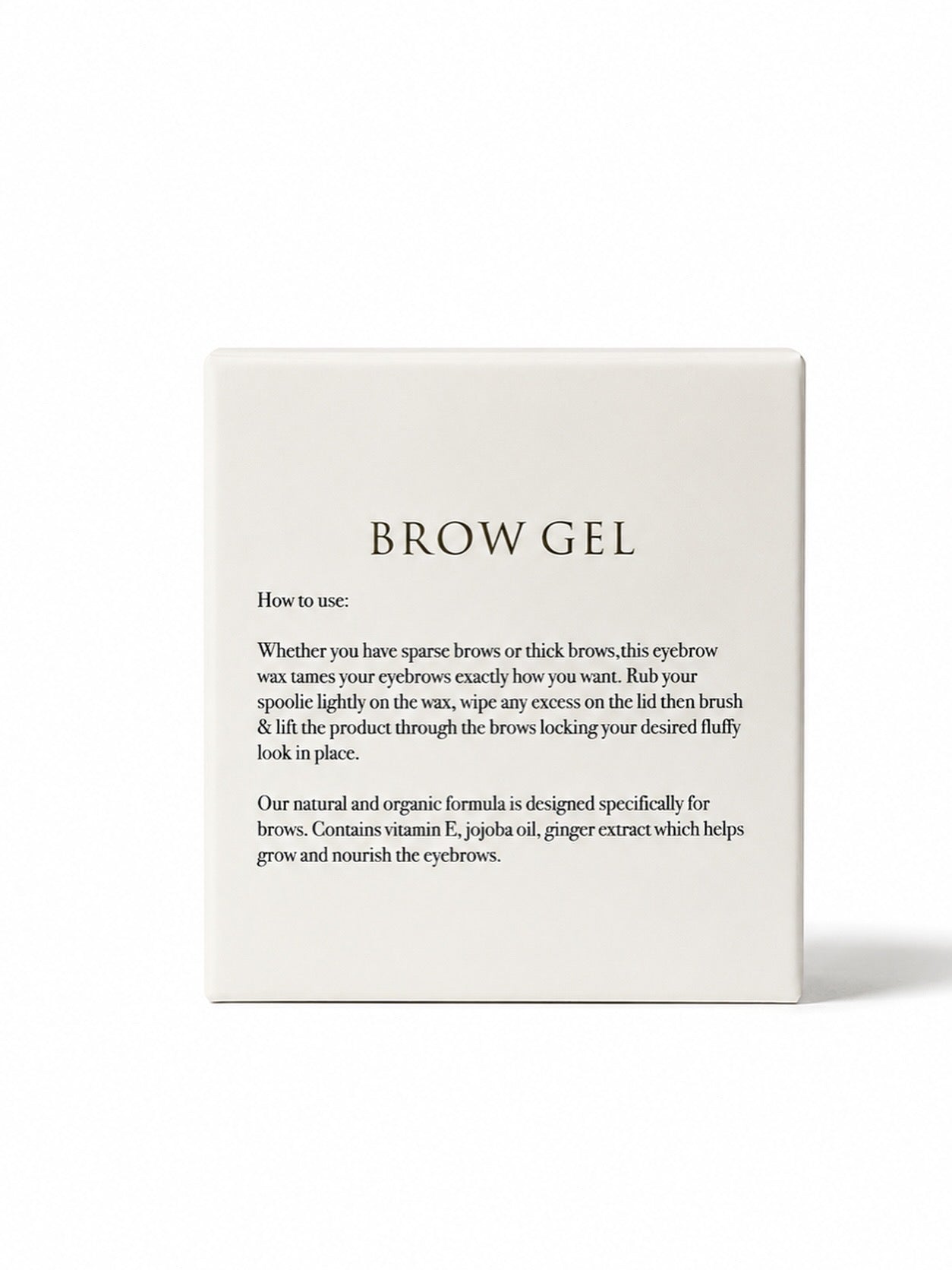 BROW SCULP GEL .                              ✨Gel fijador y nutritivo para cejas